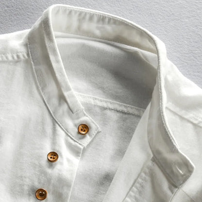 Premium Grandad Collar Shirt