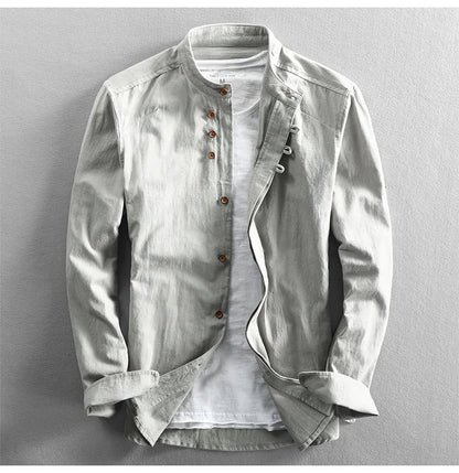 Premium Grandad Collar Shirt